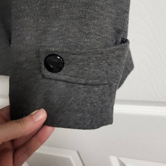 ChouYatou - Men's Gray Wool Sports Coat -Size M - Picture 2 of 9